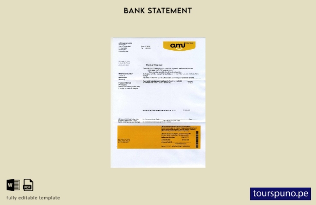 listo para imprimir plantilla de word   extracto bancario de comprobante de di 1